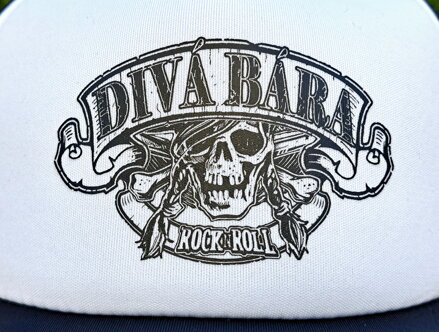 Kšiltovka Trucker – motiv Lebka 